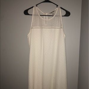 a white summer dress